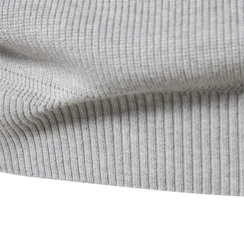 Jersey de Punto con Media Cremallera para Hombre | Ideal para Uso Diario