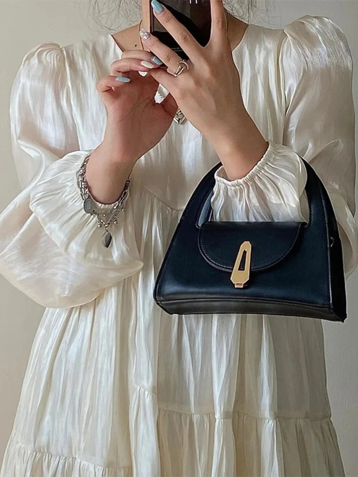 Mini Bolso Satchel Compacto Con Bandolera Ajustable Para Uso Diario | Ideal Para Eventos
