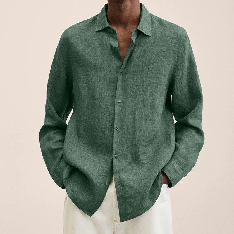Camisa Con Corte Clásico Para Hombre | Ideal Para Trabajo Y Uso Diario