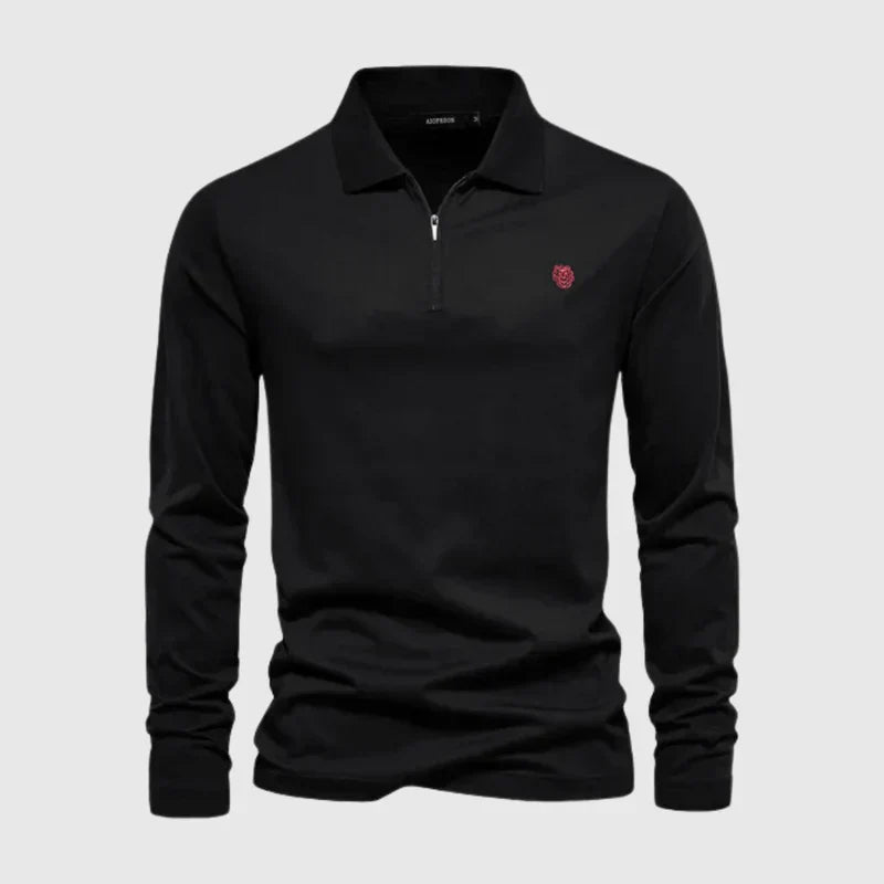 Camisa con Corte Ajustado y Manga Larga para Hombre | Ideal para Uso Diario y Formal