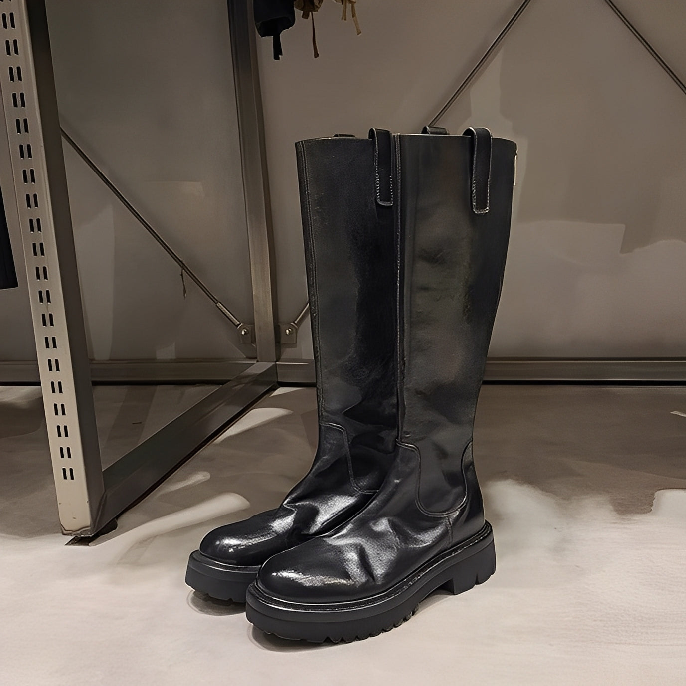 Botas Altas para Mujer con Corte Ajustado | Ideal para Uso Diario