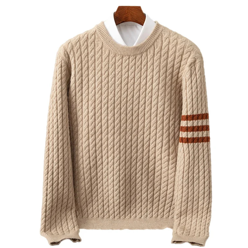 Jersey De Hombre Con Mangas Con Motivo | Ideal Para Uso Diario Informal Y Profesional