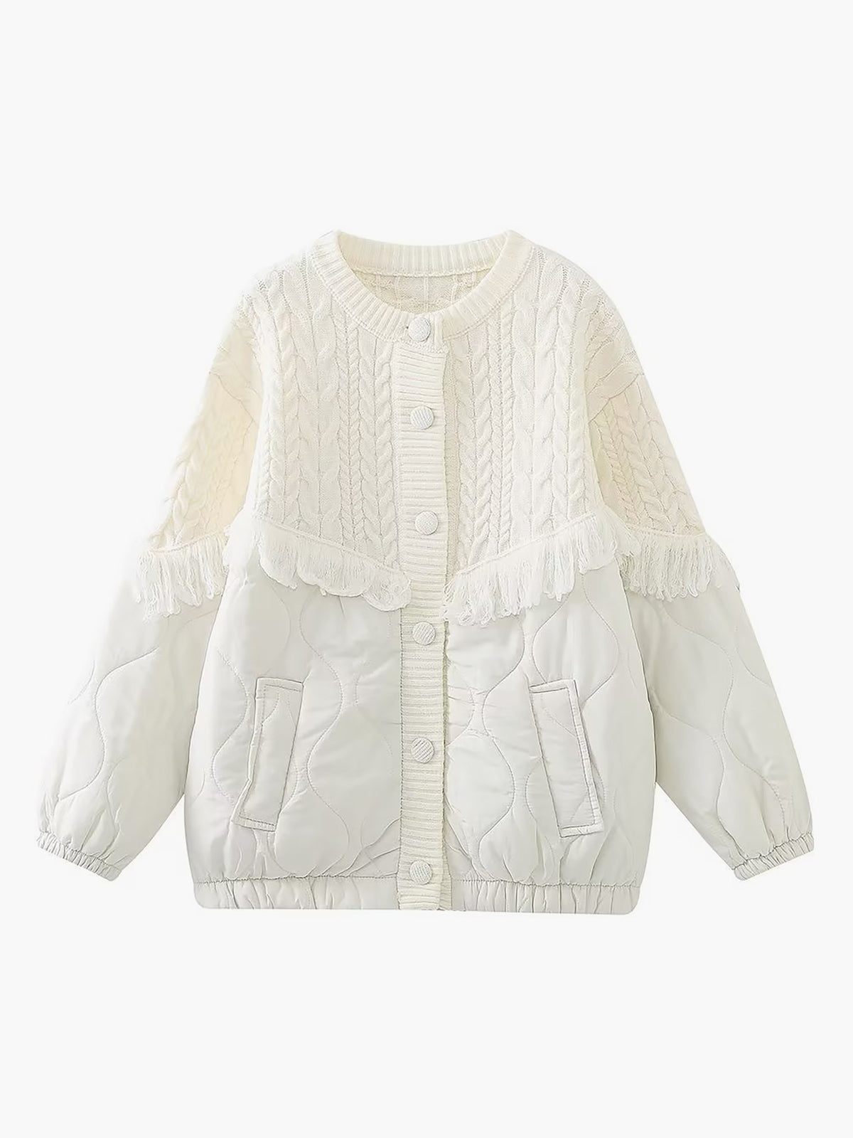 Chaqueta Con Parte Superior Texturizada Para Adultos | Ideal Para Media Estación