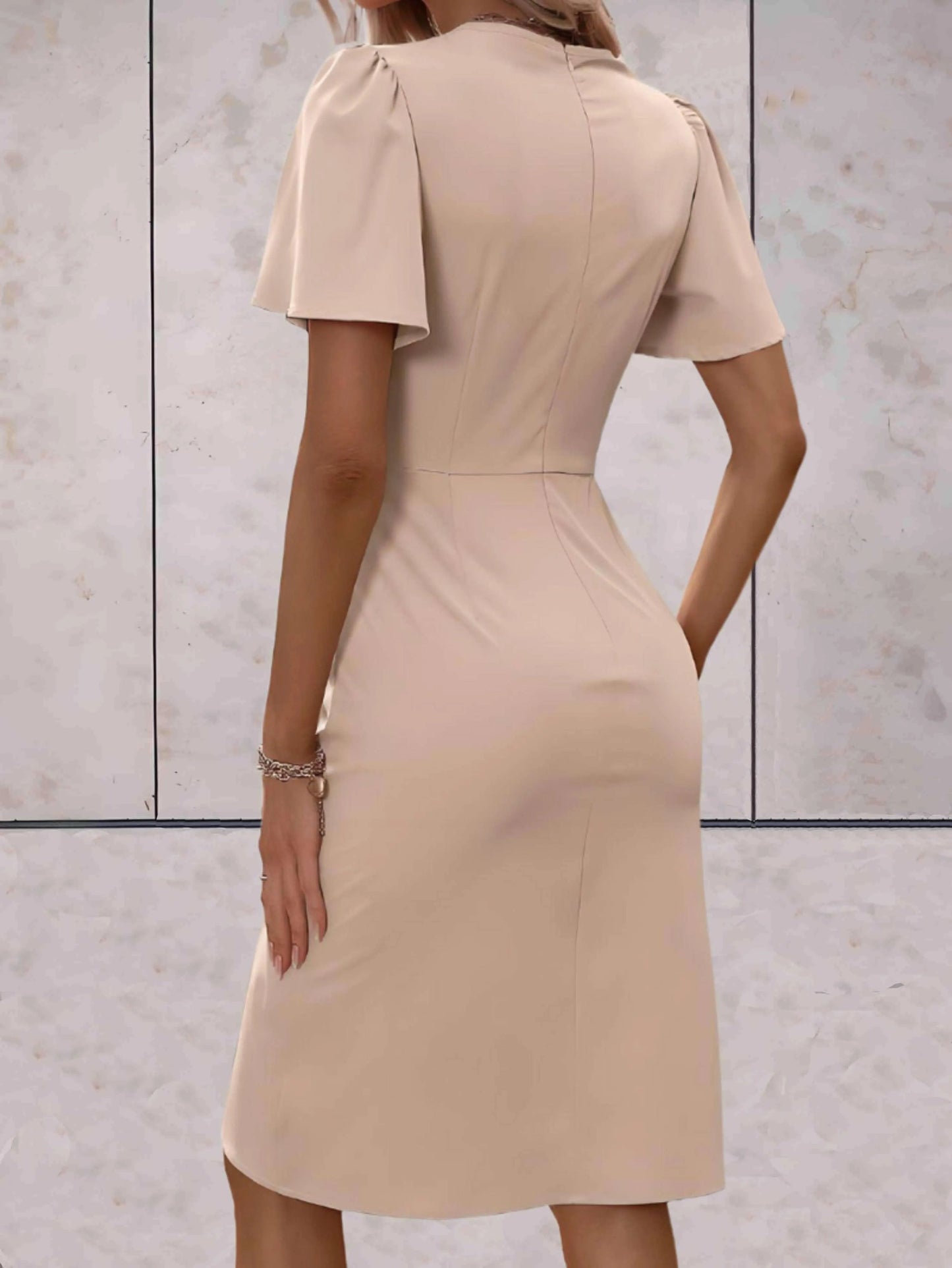 Vestido Cruzado Con Cierre Ajustable Para Mujer | Ideal Para Uso Diario Y Ocasiones