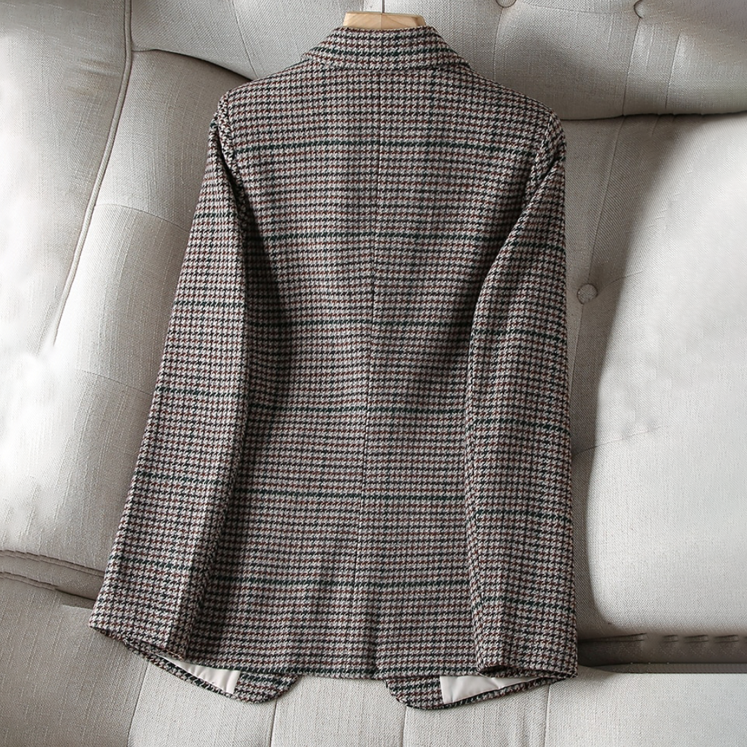 Blazer Ajustado Para Mujer con Mangas Largas y Cierre Frontal | Ideal Para Uso Diario y Contextos Profesionales o Informales