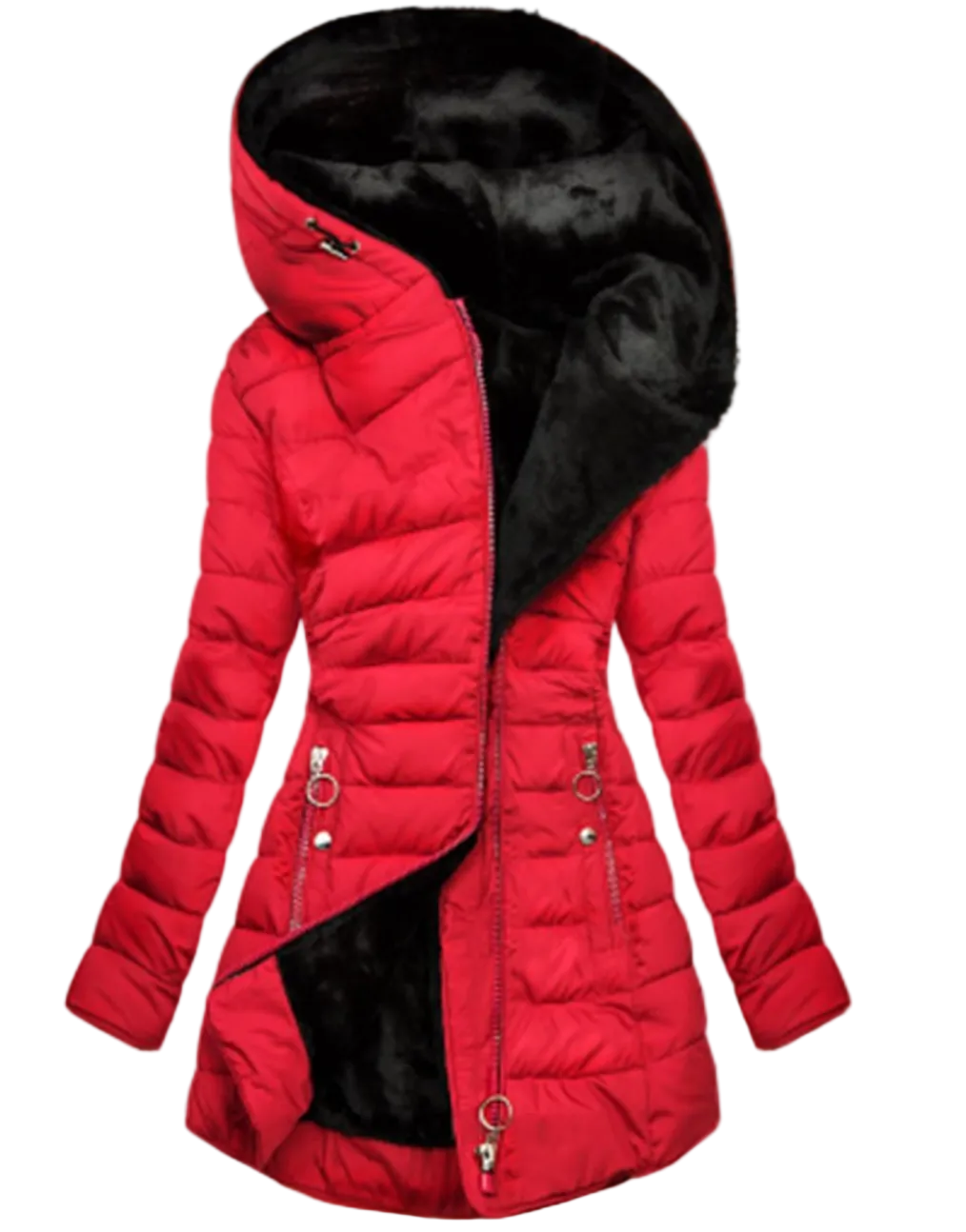 Chaqueta De Invierno Con Construcción Acolchada Para Mujer | Ideal Para Temporada De Invierno