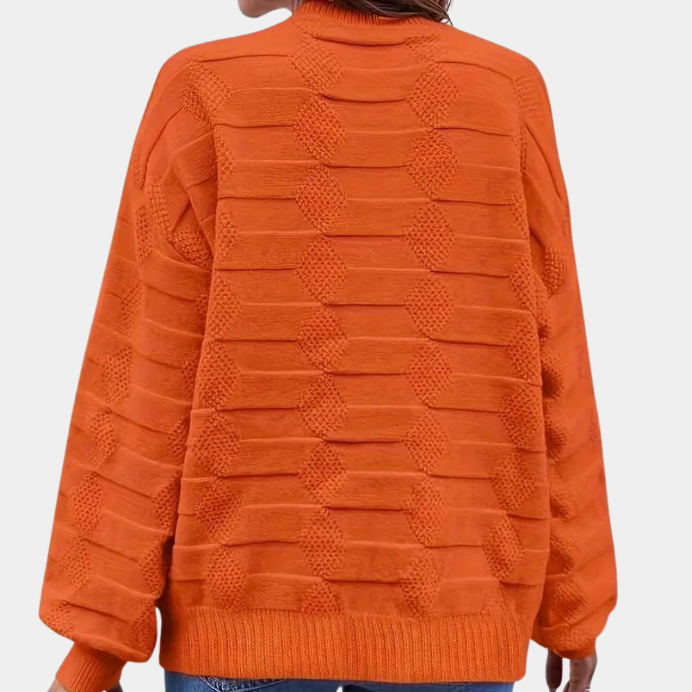 Pulóver Oversized con Mangas Largas para Mujer | Ideal para Uso Diario