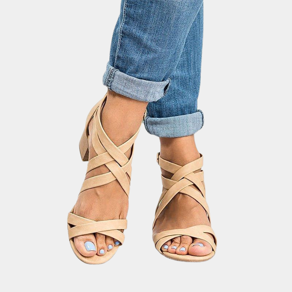 Sandalias Planas Con Múltiples Correas Para Mujer | Ideales Para Uso Diario En Temporadas Cálidas