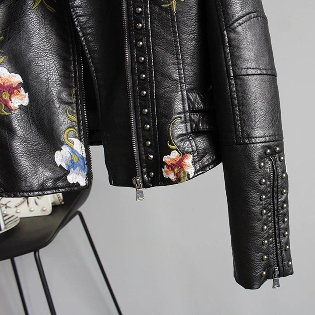 Chaqueta con Cremallera Frontal y Corte Ajustado para Mujer | Ideal para Días Frescos y Uso Diario