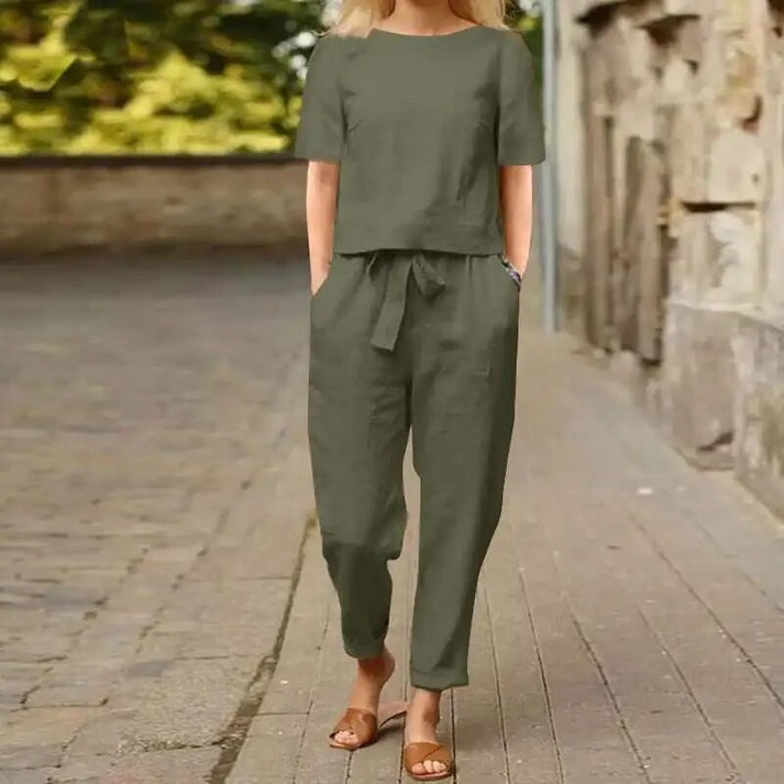Conjunto con Top Ajustable para Mujer | Ideal para Uso Diario