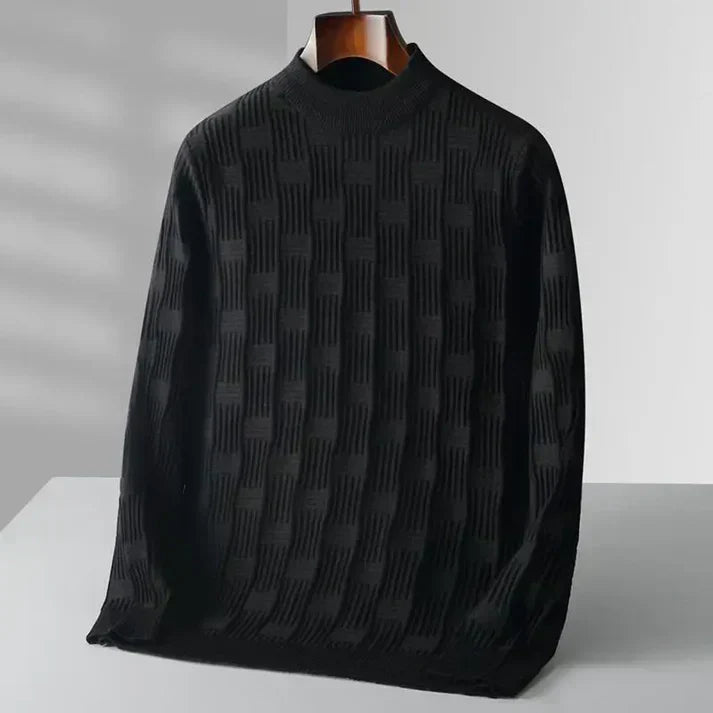 Jersey De Punto De Manga Larga Para Hombre | Ideal Para Uso Diario Y Contextos Semi-Formales