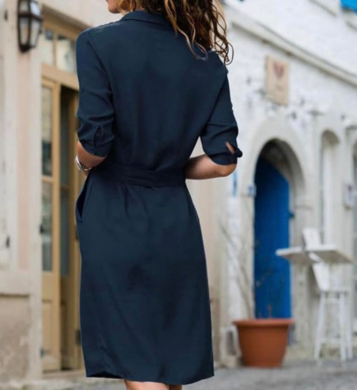 Vestido Con Corte Moderno Para Mujer | Ideal Para Uso Diario Y Trabajo