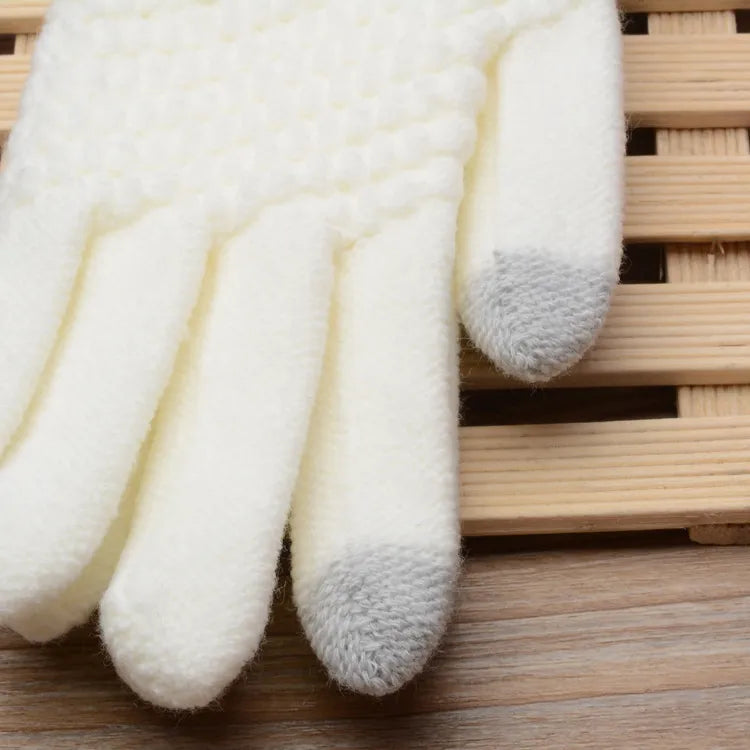 Guantes Con Motivo Texturizado Para Adultos | Ideal Para Invierno