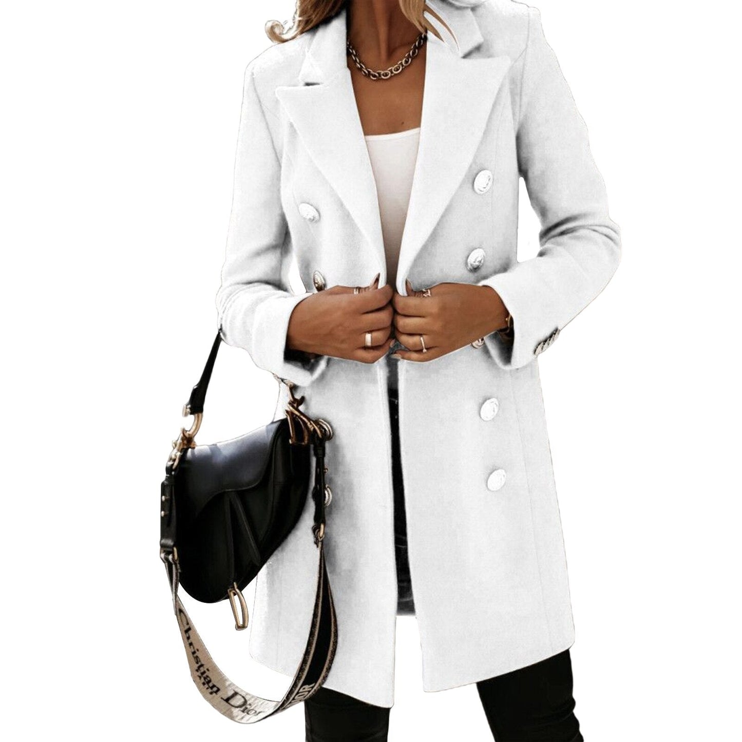 Chaqueta Con Cierre Frontal Y Corte Estructurado Para Mujeres | Ideal Para Uso Diario O Ocasiones Formales