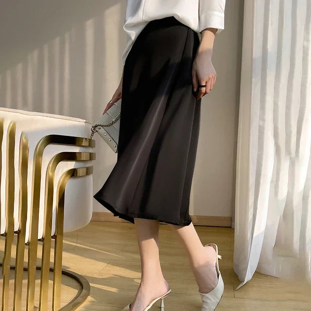 Falda con Corte Recto para Mujer | Ideal para Uso Diario o Eventos Planificados