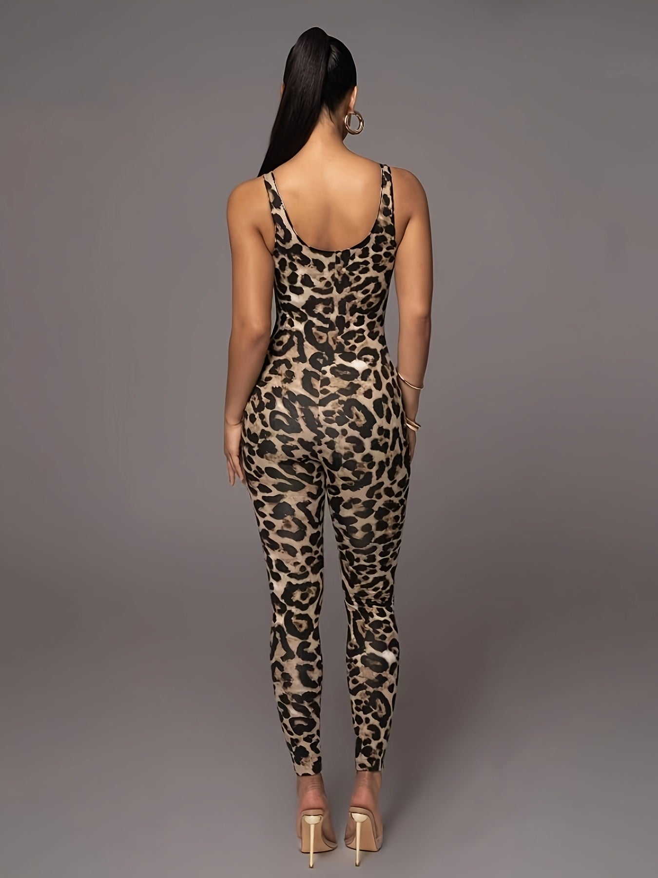 Mono Ajustado Con Estampado Animal Para Mujer | Ideal Para Salidas Y Eventos