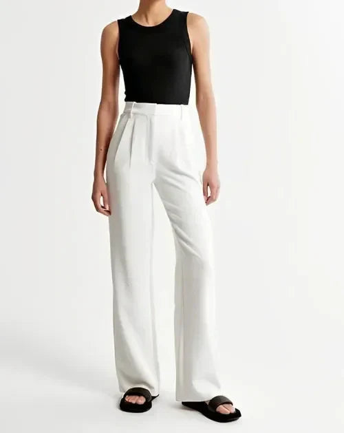 Pantalón Chino Con Corte Acampanado Para Mujer | Ideal Para Uso Diario O Profesional
