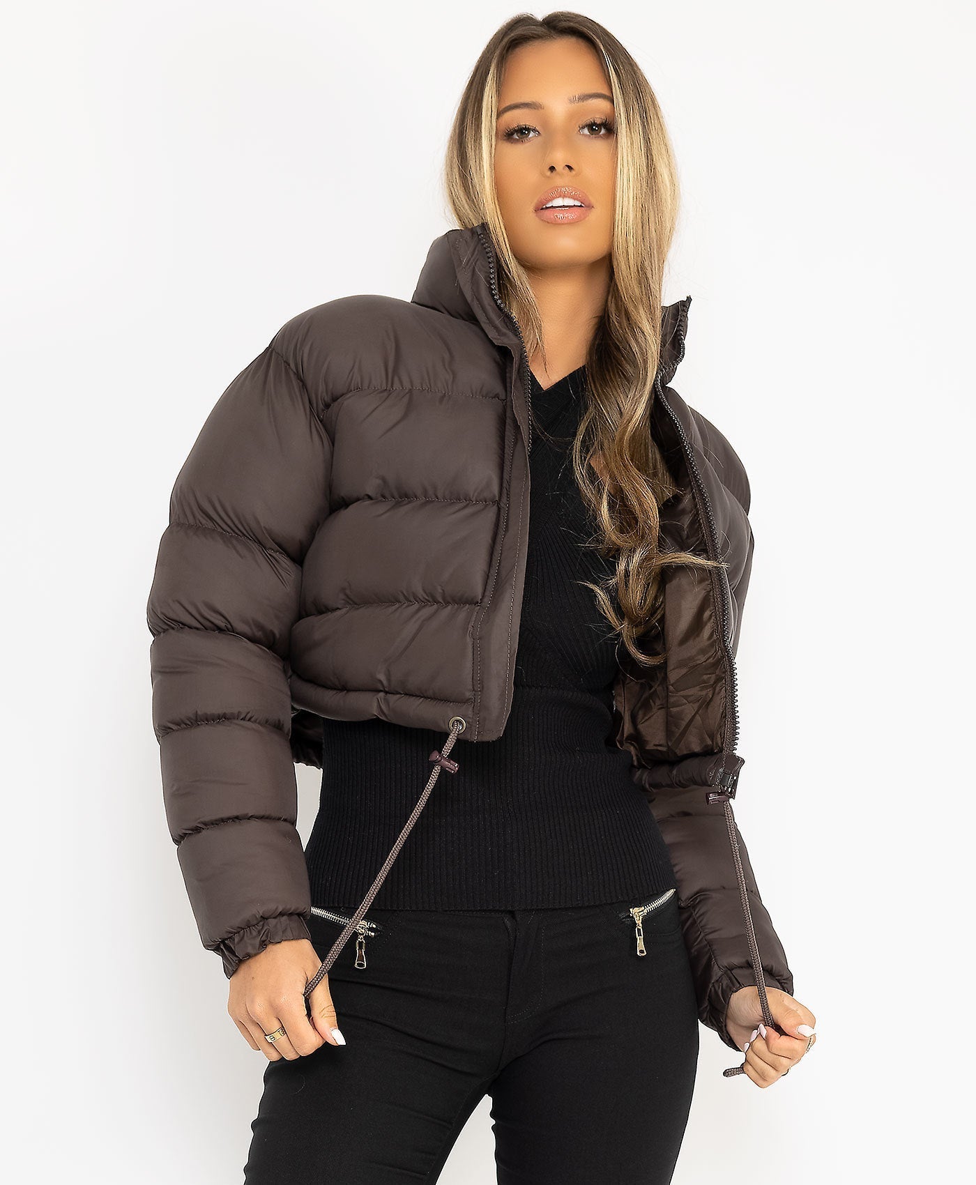 Chaqueta Acolchada con Corte Ajustado para Mujer | Ideal para el Invierno