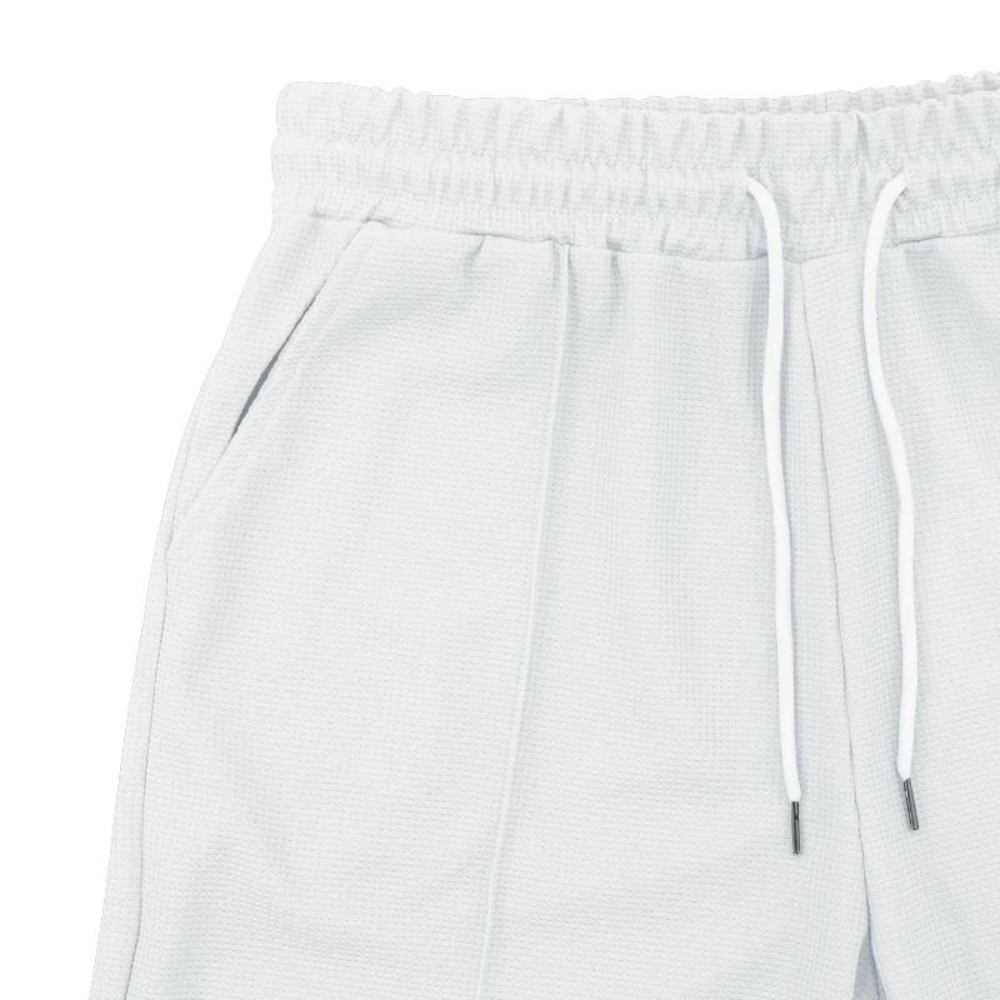 Conjunto Polo con Cuello con Cremallera y Shorts con Cintura Elástica para Adultos | Ideal para Uso Diario