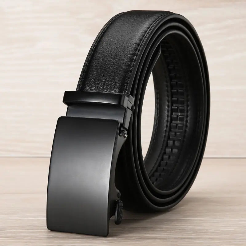 Cinturón con Hebilla Automática para Hombres | Ideal para Uso Diario y Profesional
