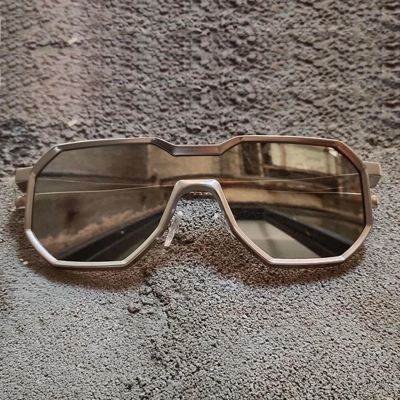 Gafas de Sol con Montura Angular para Hombres | Ideal para Uso Diario y Exterior