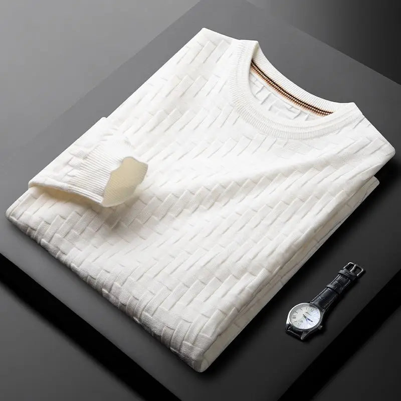 Jersey de Corte Clásico con Estructura Ligera para Hombre | Ideal para Entretiempo