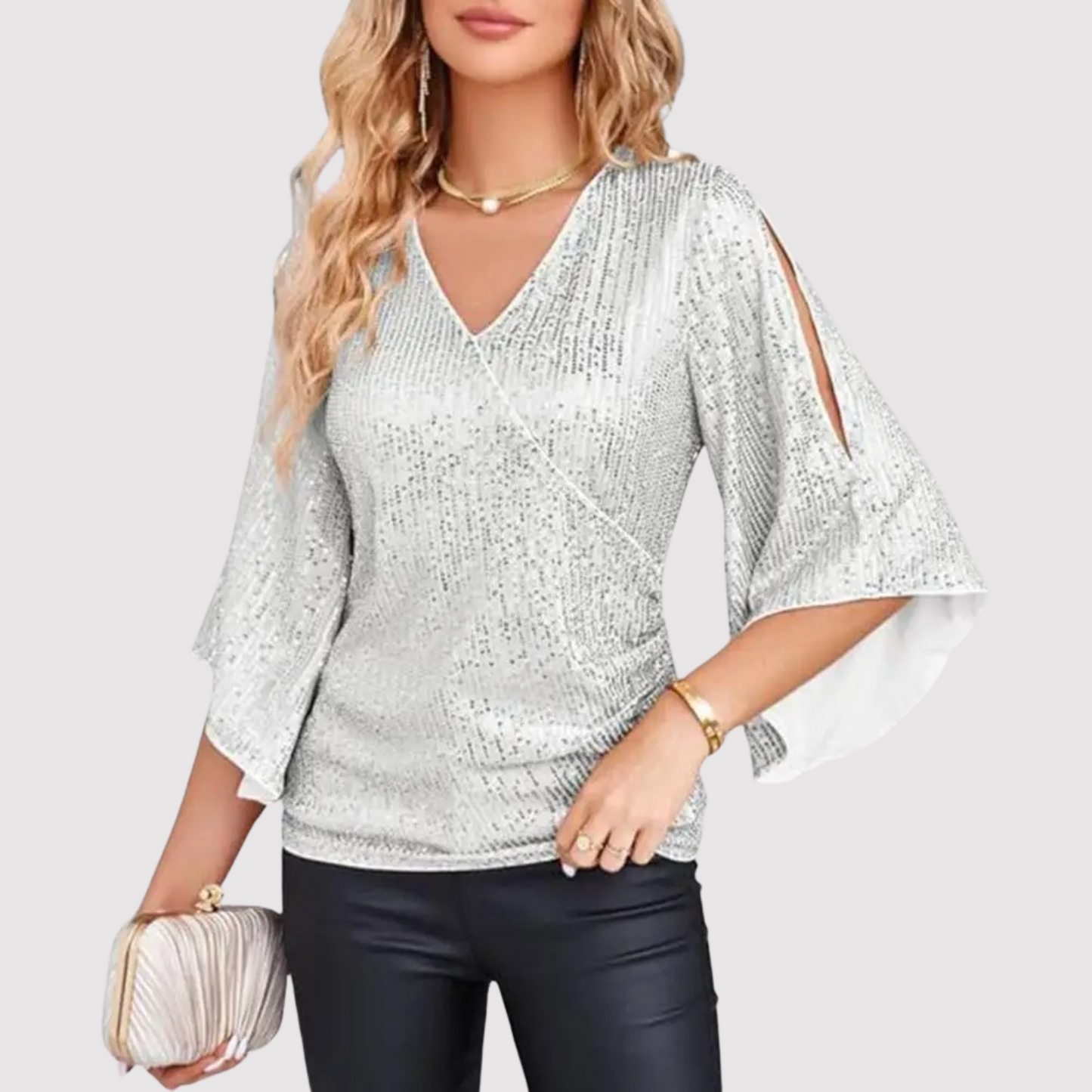 Top De Corte Holgado Y Manga Larga Para Mujer | Ideal Para Uso Diario
