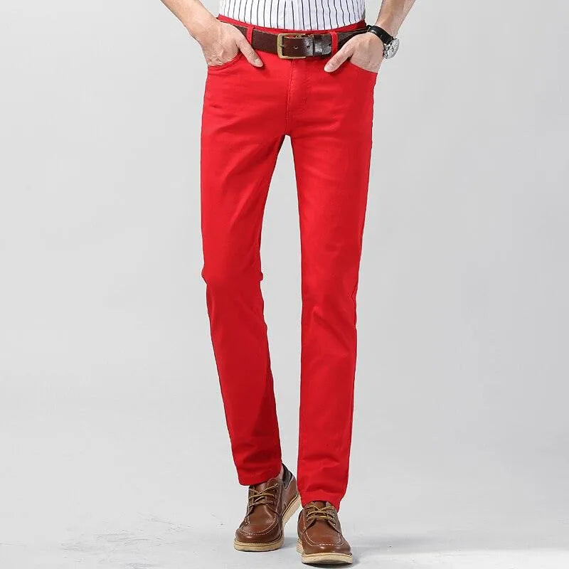 Pantalón de Color con Corte Moderno para Hombre | Ideal para Diferentes Ocasiones
