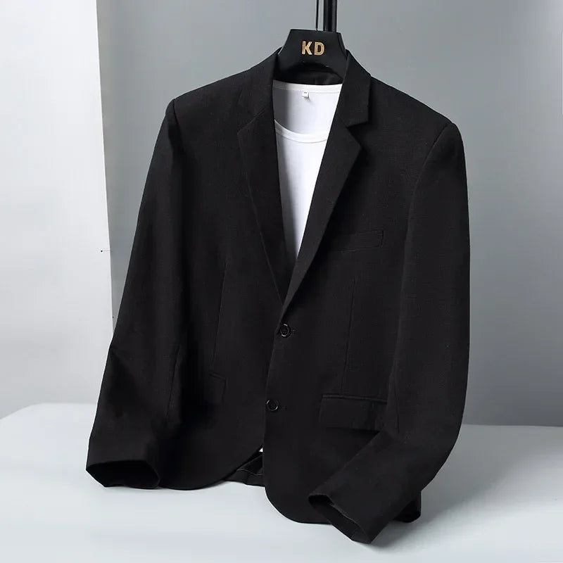 Blazer Con Corte Estándar Para Hombre | Ideal Para Temporadas Cálidas Y Uso Profesional Ligero