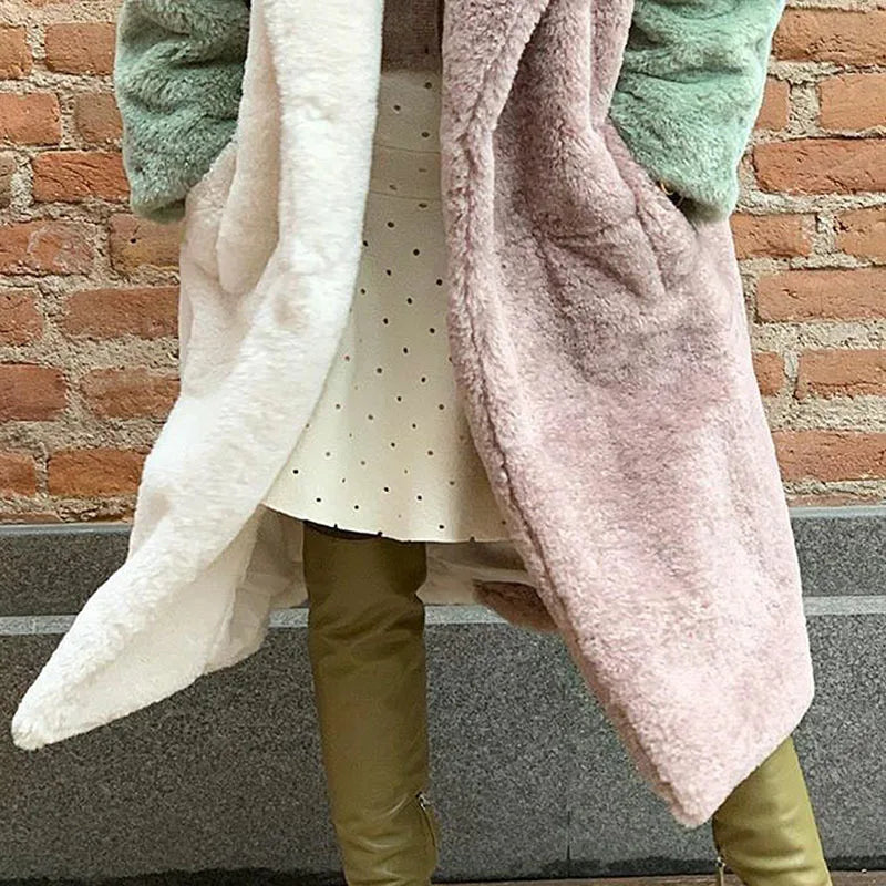 Chaqueta Larga con Capucha Integrada para Adultos | Ideal para Uso Diario