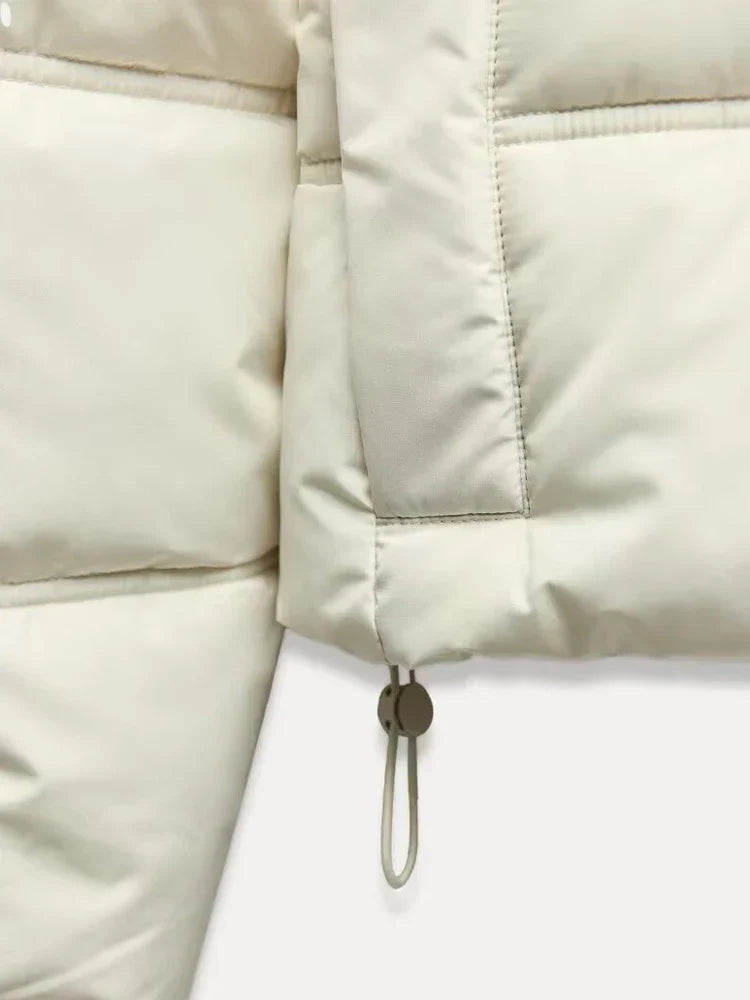 Chaqueta Acolchada con Capucha para Mujer | Ideal para Otoño e Invierno