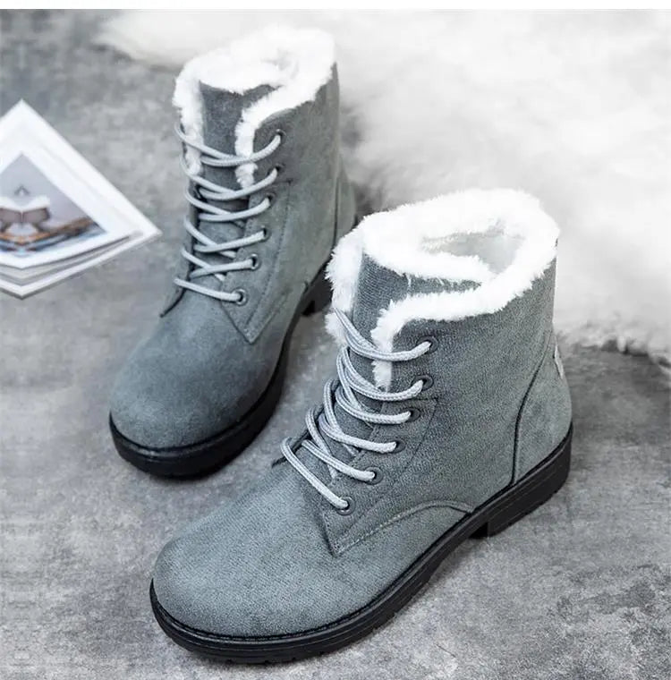 Botas de Nieve para Mujer con Suela Antideslizante | Ideal para Invierno