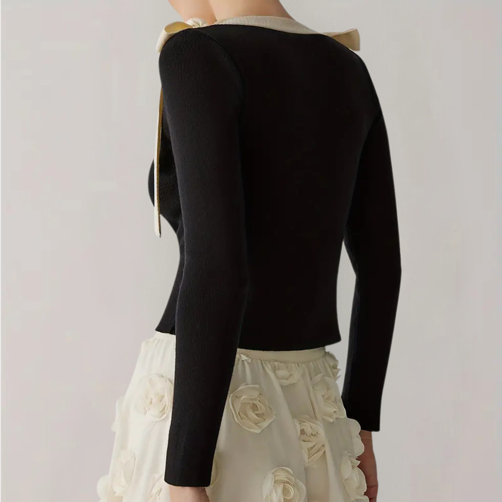 Jersey De Manga Larga De Corte Ajustado Para Mujer | Ideal Para Uso Diario Y Profesional
