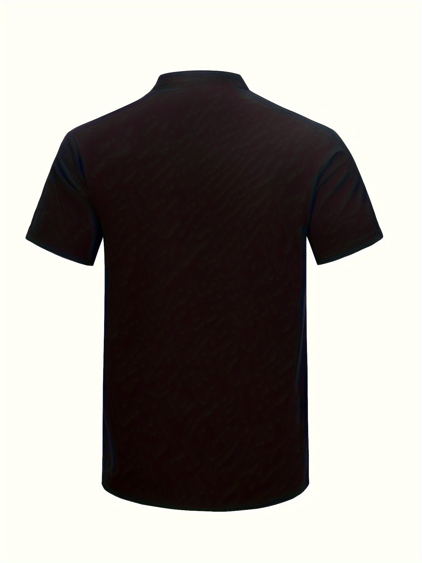 Camisa de Manga Larga con Cuello Alto para Hombre | Ideal para Uso Diario y Ocasiones Informales