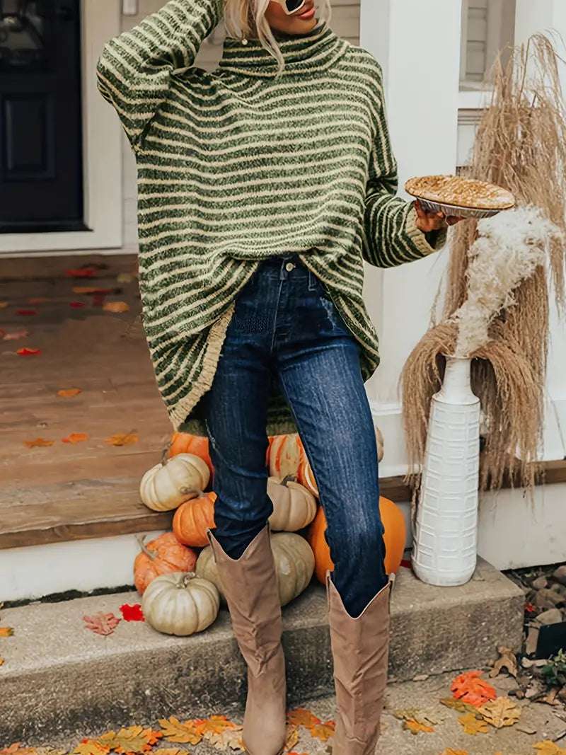 Jersey Oversize con Corte Amplio para Mujer | Ideal para Otoño e Invierno