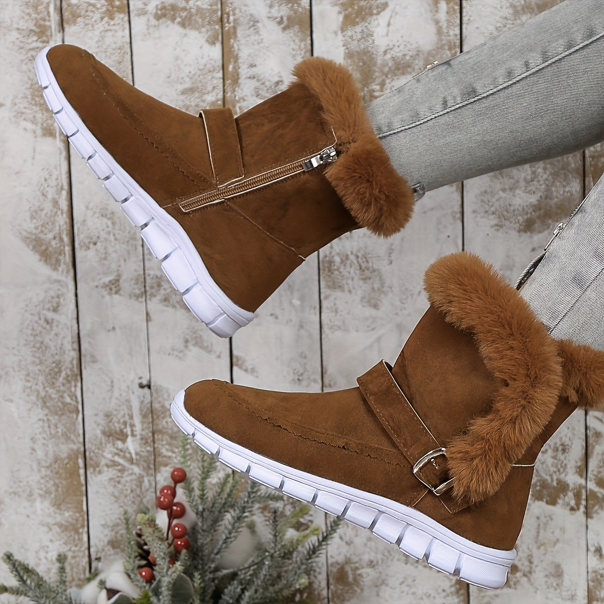 Botines con Forro Interior para Mujer | Ideal para Invierno