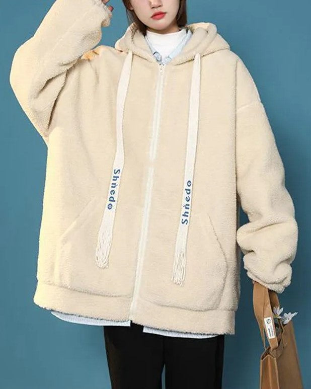 Chaqueta De Invierno De Talla Amplia Con Cierre Frontal Para Mujer | Ideal Para Uso Diario En Invierno