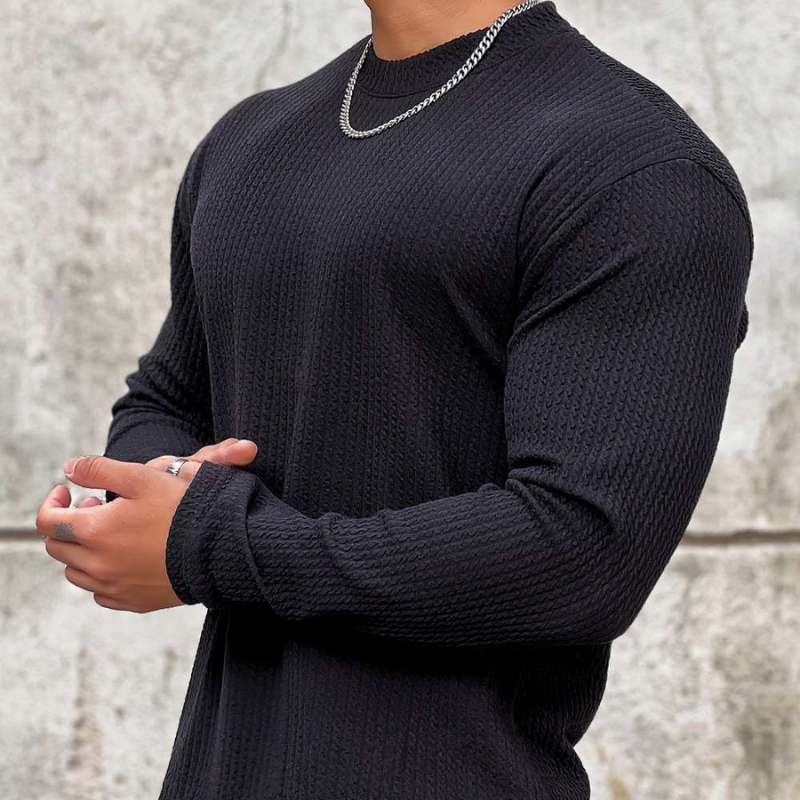 Jersey de Punto con Corte Relajado para Hombre | Ideal para Uso Diario