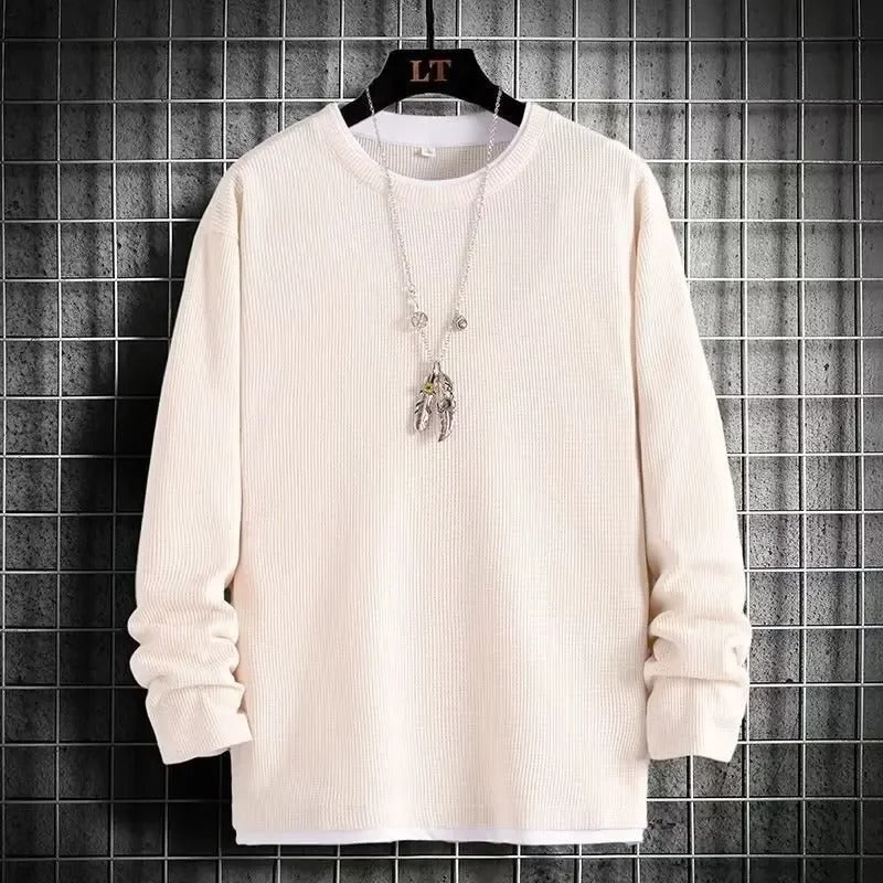 Sudadera de Manga Larga con Corte Amplio para Hombre | Ideal para Uso Diario