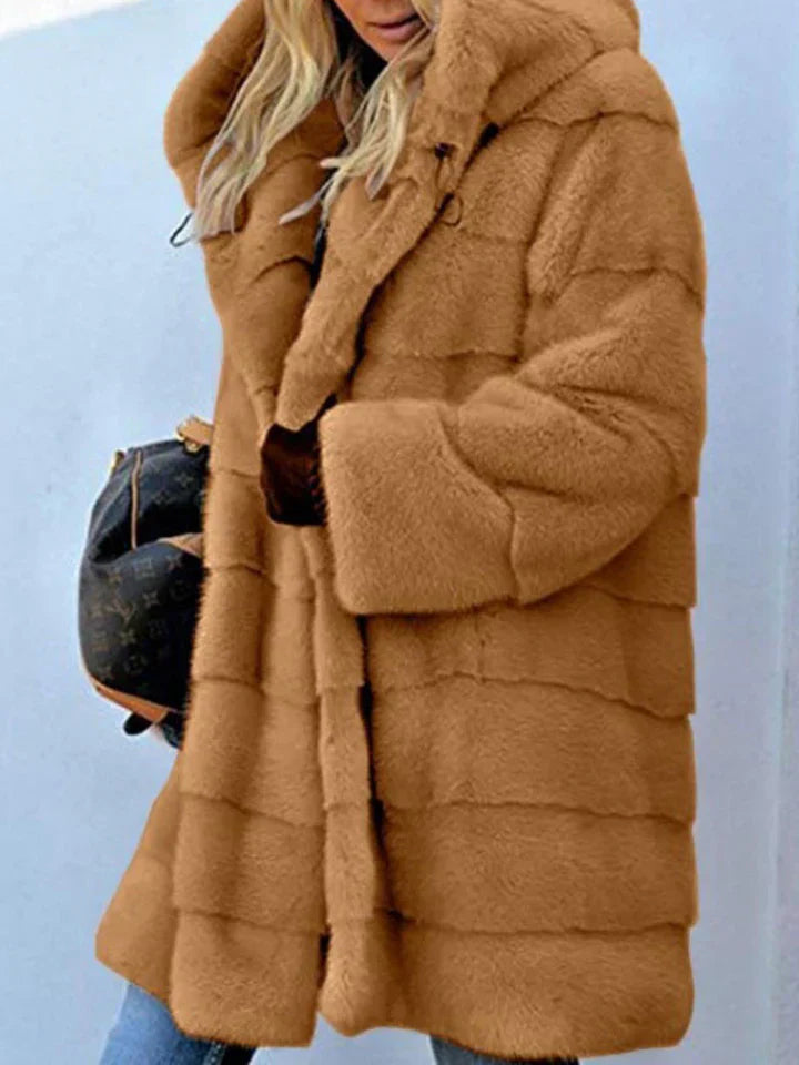 Parka Con Capucha Y Diseño Abierto Para Mujer | Ideal Para Otoño E Invierno