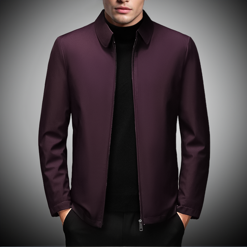 Chaqueta Ligera Con Cuello Y Bolsillos Funcionales Para Adultos | Ideal Para Uso Diario En Días Frescos