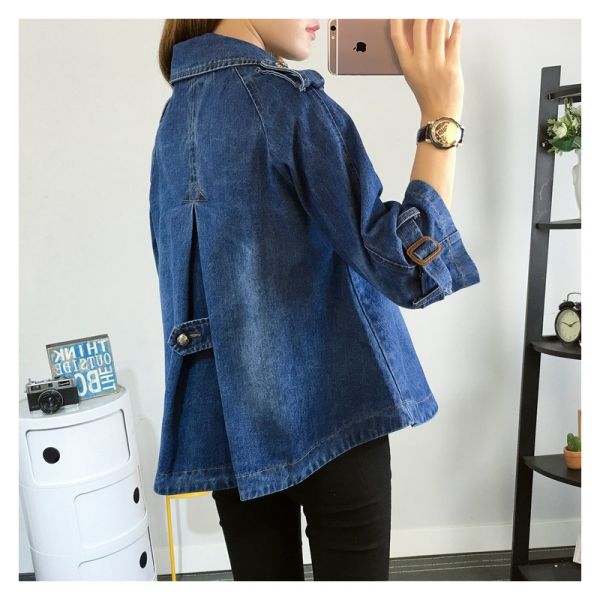 Capa Larga con Cuello Estructurado para Mujer | Ideal para Entretiempo y Uso Diario