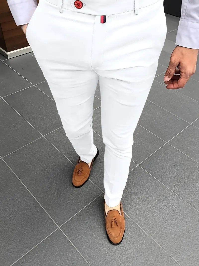 Pantalones de Corte Entallado para Hombre | Ideales para Eventos Formales y Profesionales