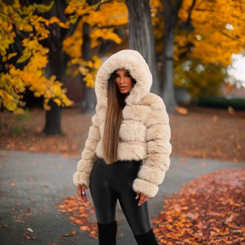 Abrigo De Invierno Con Cierre Frontal Para Mujer | Ideal Para Temporada De Frío
