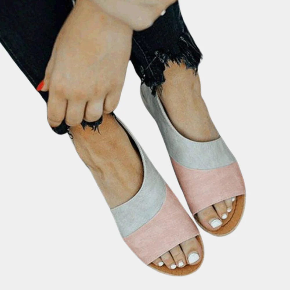 Sandalias Planas con Banda Frontal para Mujer | Ideal para Uso Diario en Verano