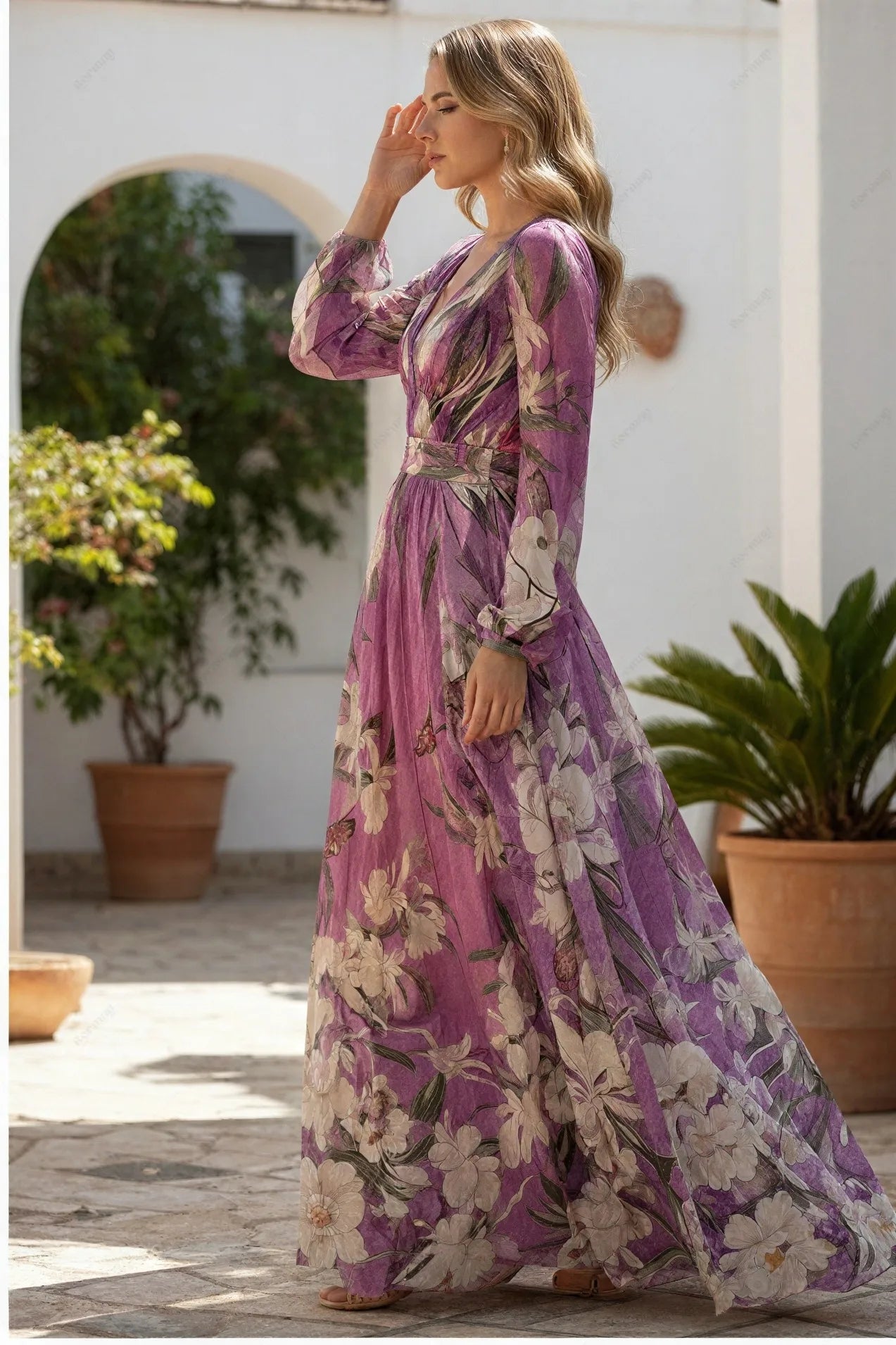 Vestido Largo con Corte Recto para Mujer | Ideal para Uso Diario y Eventos