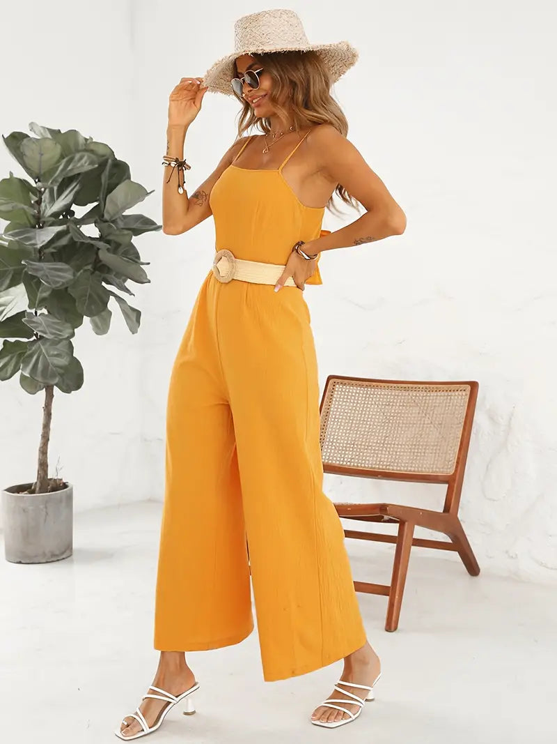 Mono Con Tirantes Finos Y Cintura Ajustable Para Mujer | Ideal Para Uso Diario Y Eventos