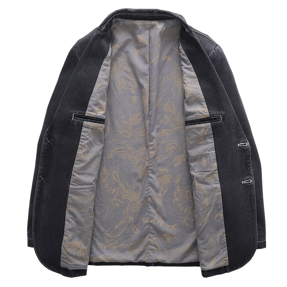 Chaqueta Con Corte Estructurado Y Bolsillos Funcionales Para Hombre | Ideal Para Uso Profesional