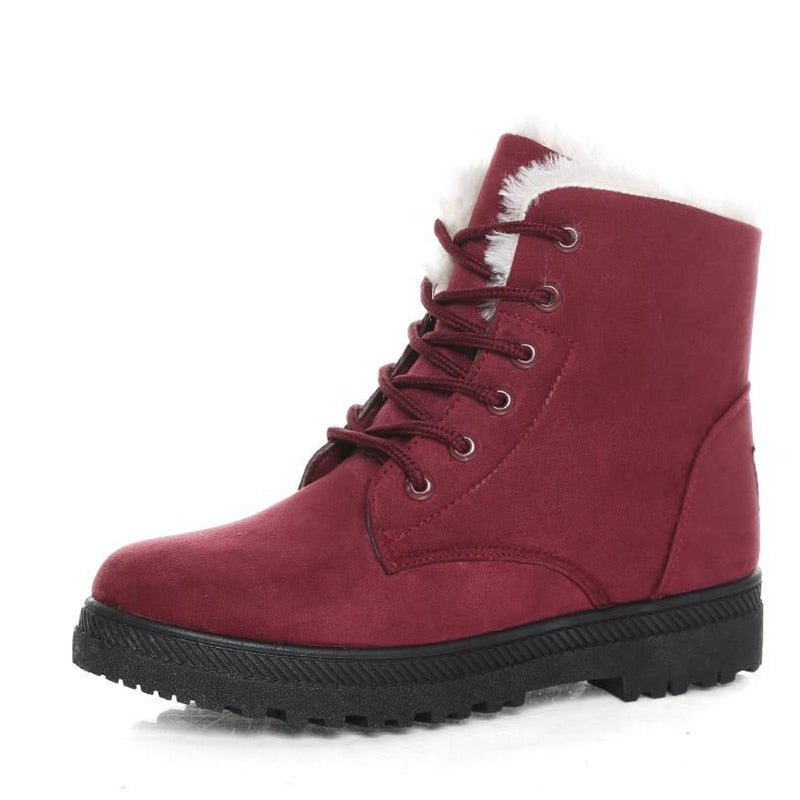 Botas De Invierno Con Cordones Para Mujer | Ideal Para Temporada Fría