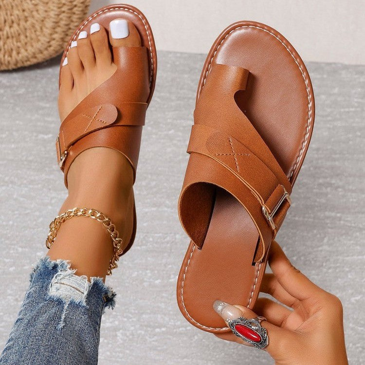 Sandalias con Tiras Ajustables para Mujer | Ideales para Uso Diario en Temporadas Cálidas
